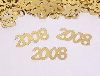 Gold 2008 Confetti